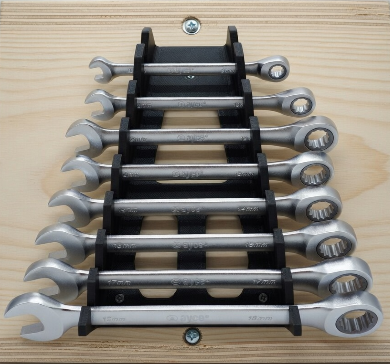 Gaffelnøgleholder